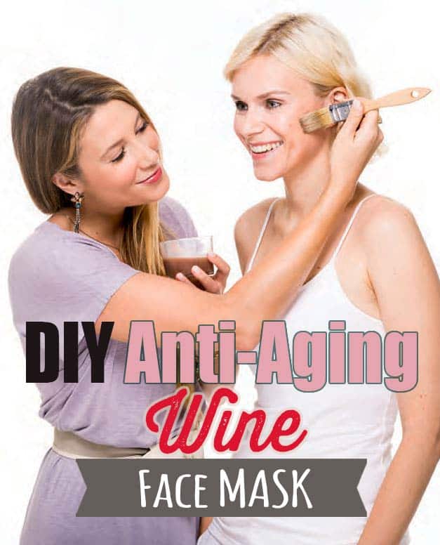 DIY Anti-Aging Face Mask from Recipe for Radiance #facemask #eggmask #winerecipes #naturalfacemask #blenderbabes