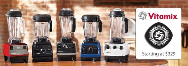 Save Big! All Certified Vitamix Blenders with FREE SHIPPING from Blender Babes