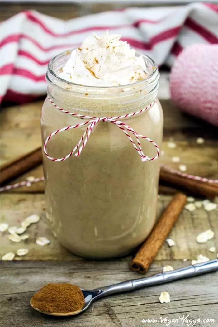 Smoothies That Taste Like Pie - Vegan apple-pie-smoothie