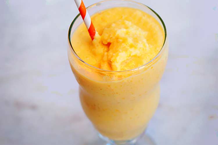 Clean Eating Mango Orange Smoothie - Smoothies Without Bananas