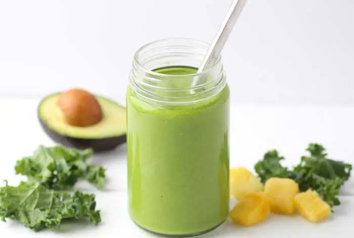 High Protein Green Smoothie without protein powder