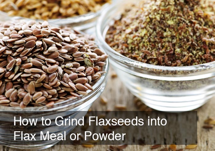 How to Grind Flaxseeds into Flax Meal or Powder by @BlenderBabes