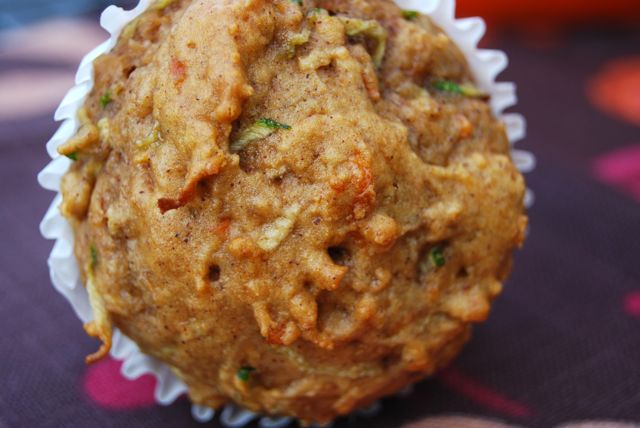 Gluten Free Zucchini Carrot Muffins from @BlenderBabes