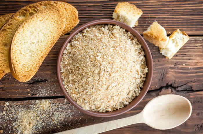 Homemade Bread Crumbs Recipe made in your Blendtec or Vitamix by @BlenderBabes