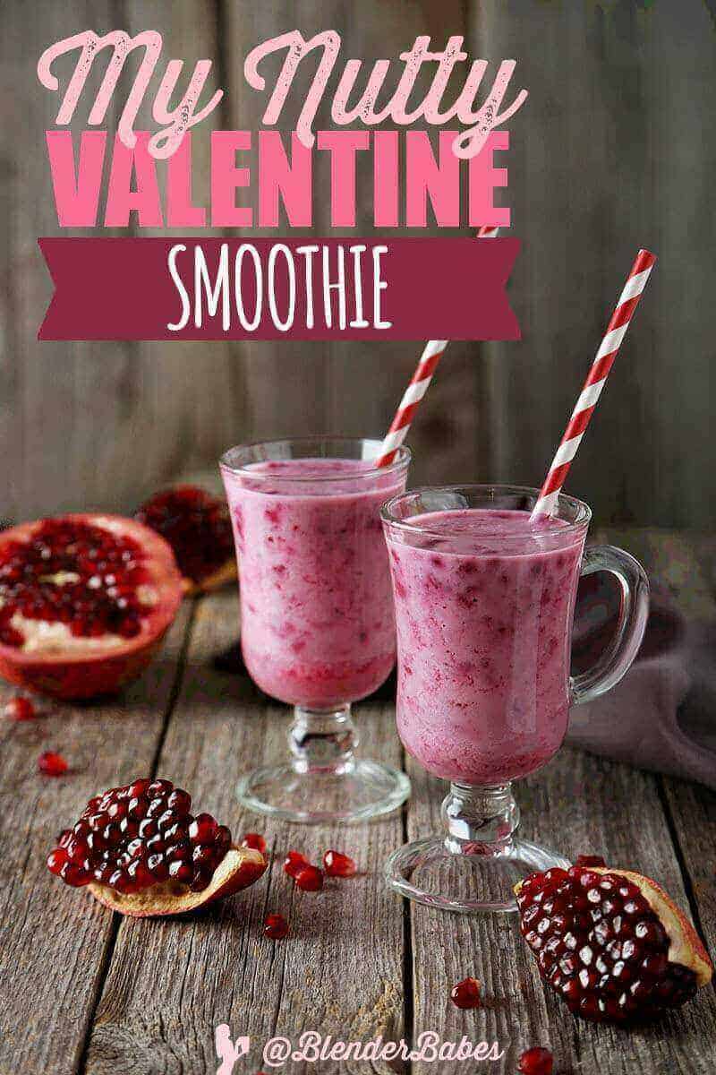 My Nutty Valentine's Day Smoothie Recipe from @BlenderBabes