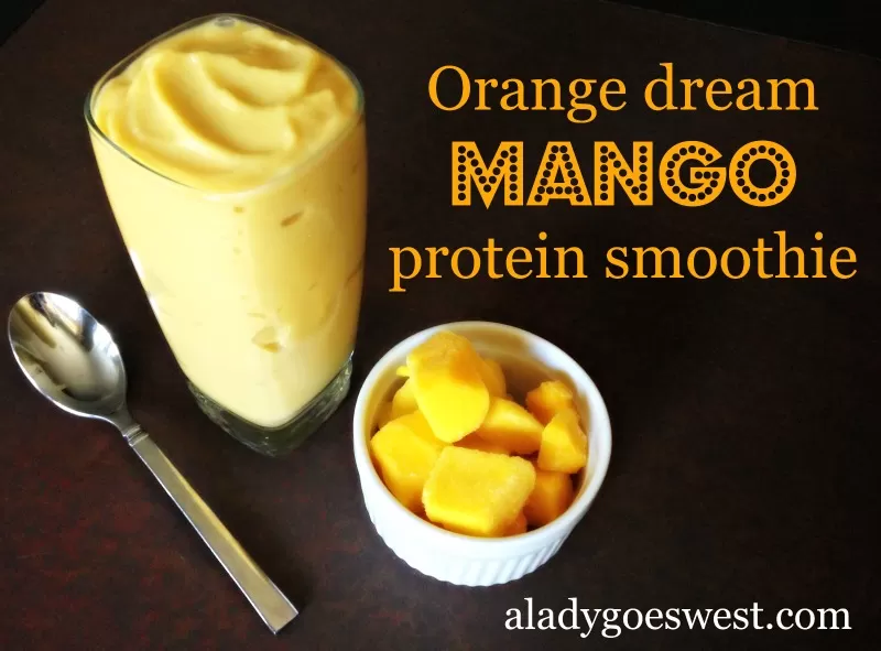 Orange Dream Mango Smoothie