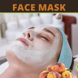 Hydrating Peach Face Mask