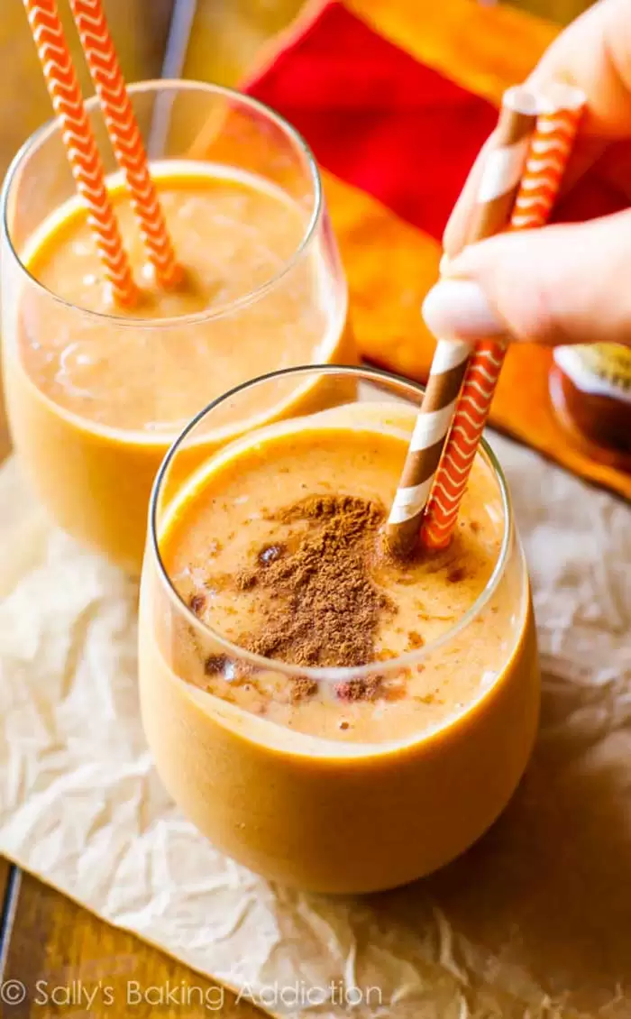 Smoothies That Taste Like Pie - Pumpkin Pie Protein Smoothie