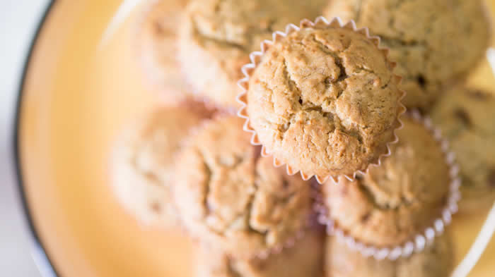 Vegan Gluten Free Banana Chai Muffins