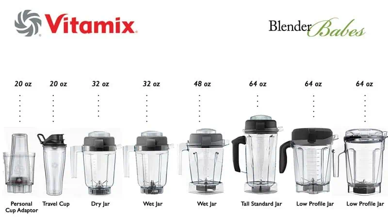 Vitamix Containers Jars