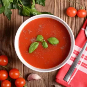 Easy homemade tomato soup recipe