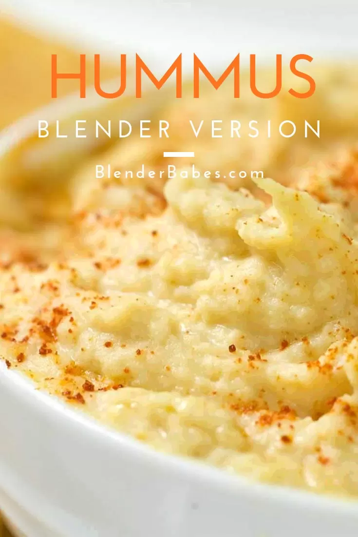 Blender Hummus Vegan 