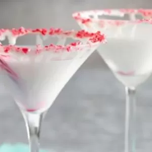 Peppermint Alexander - A Holiday Cocktail from BlenderBabes