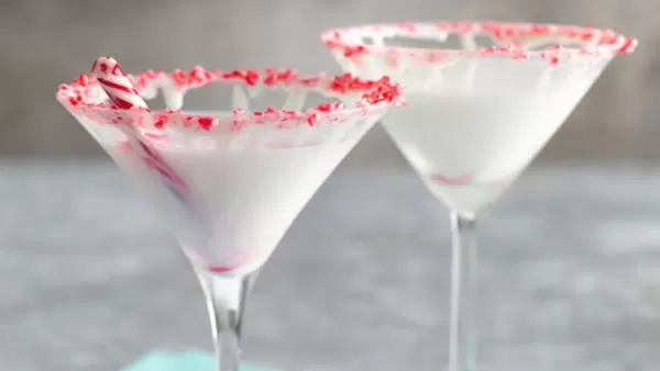 Peppermint Alexander - A Holiday Cocktail from BlenderBabes