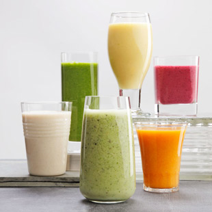 smoothies by blender